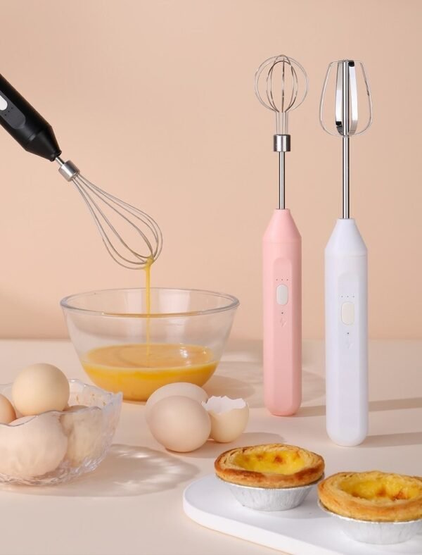 Handheld Electric Egg Beater For Home Baking Of Cakes - Image 10