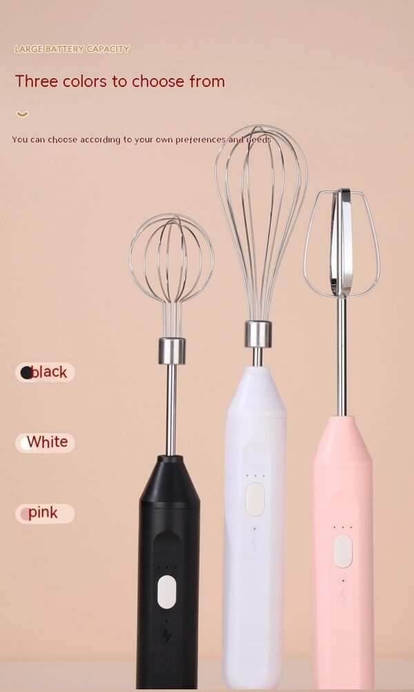 Handheld Electric Egg Beater For Home Baking Of Cakes - Image 6