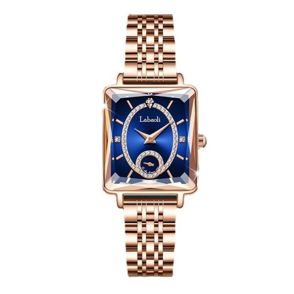 Light Luxury Temperament Women's Square Quartz Watch - Image 3