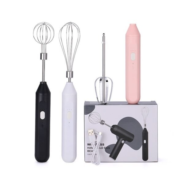 Handheld Electric Egg Beater For Home Baking Of Cakes - Image 4